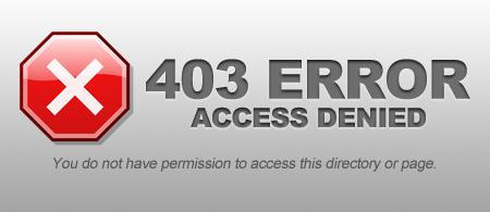 Access Denied - 403 Error