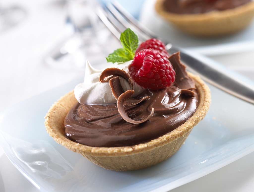 Chocolate Pudding Pies