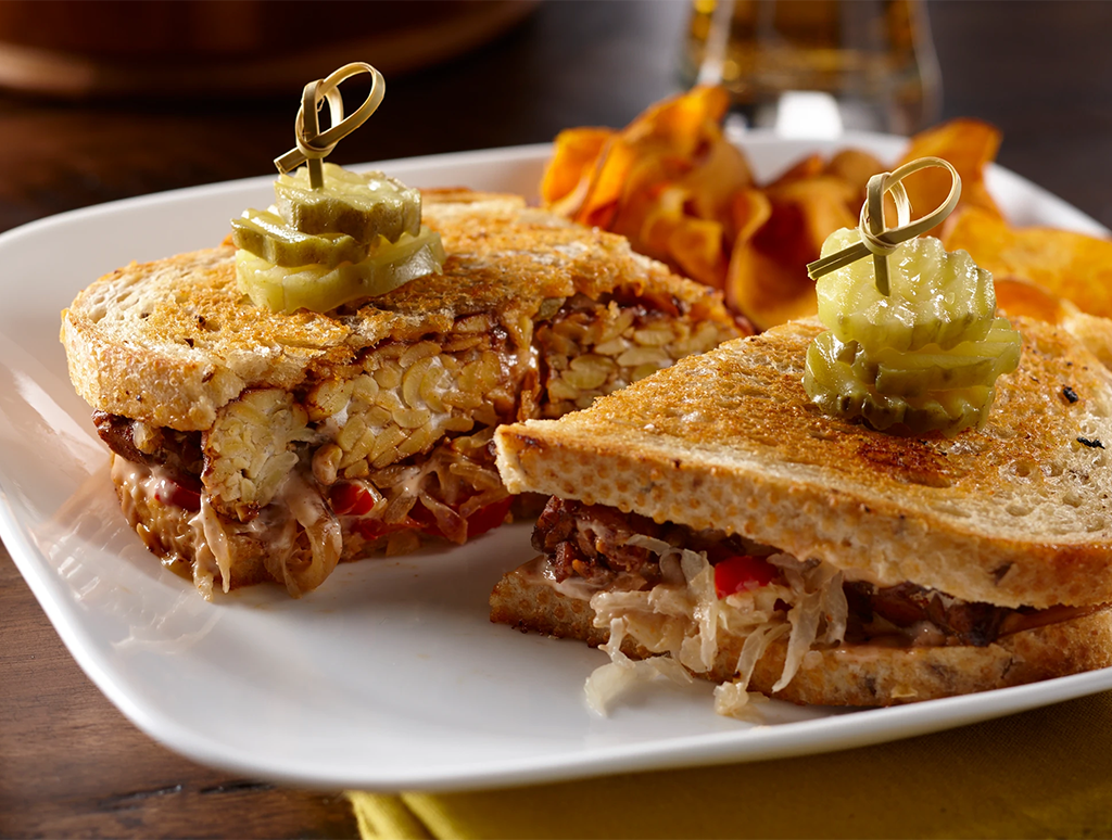 Tempeh Reuben Sandwich