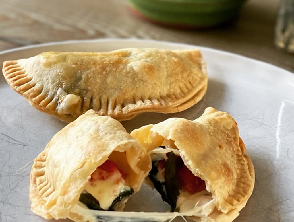 Cheesy Tofu Empanadas